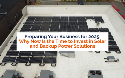Planning Commercial Solar, Batteries & Backup Power