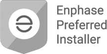 Enphase Preferred Installer Black & Gray Badge