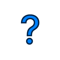 Question mark icon representing inquiries about solar energy solutions and calculator features from BD Electrical Services.
