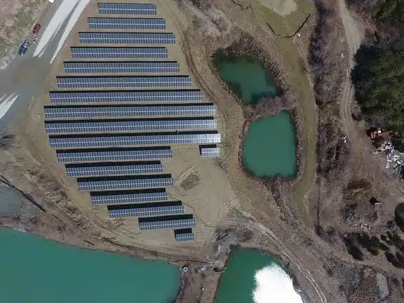 Cape Cod Aggregates Ground-Mount Solar — project photograph