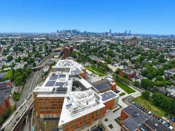 Somerville High School Rooftop Solar — project photograph