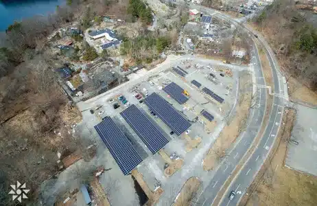 Stone Zoo Solar Canopy Electrical Installation — project photograph